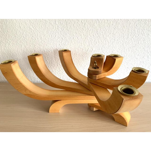 Nordic Light Seven-Arm Candleholder by Jonas Grundell For Sale - Image 4 of 15