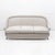 1950s Mid-Century French Art Deco Style Sofa with Brass Details, 1950s For Sale - Image 5 of 10