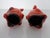 Red Ceramic Fish Ashtrays, Germany, 1970s, Set of 2 For Sale - Image 13 of 14