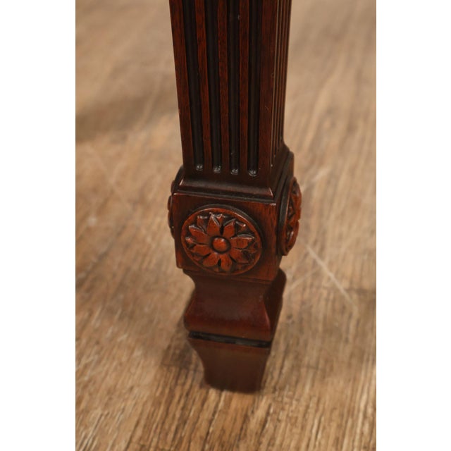 Henkel Harris Federal Style Mahogany Console Table For Sale - Image 9 of 18