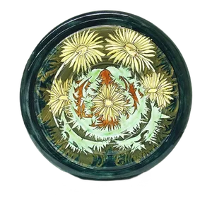 Earthenware Wall Plate from Rozenburg, The Hague, Netherlands, 1893