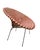 1960s Mid-Century Modern Balinese Vinyl Weave Scoop Chair For Sale - Image 4 of 11