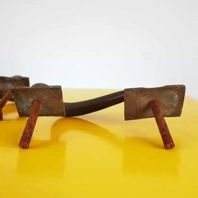 Art Nouveau Hand-Forged Handles, Set of 2 For Sale - Image 6 of 8