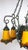 Mid-Century Modern French Wrought Iron Glass Chandelier, 1990s For Sale - Image 3 of 15