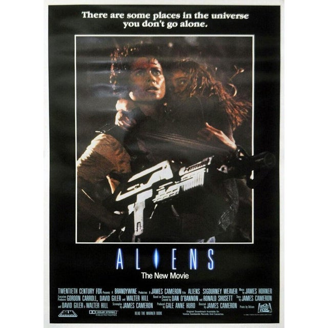 Aliens Movie Poster, 1986 | Chairish