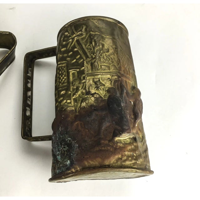 Vintage Brass Bar Vessels Made in England For Sale - Image 9 of 12