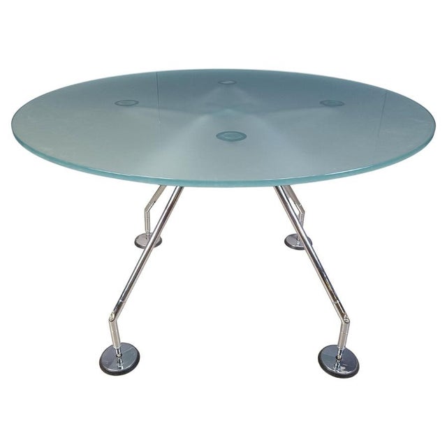 Nomos Dining Table attributed to Norman Foster for Tecno, 1990s For Sale - Image 13 of 13