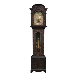 Bawo & Dotter New York, 5 Tube Hall Grandfather Clock With Chinoiserie Case, Circa 1900 For Sale