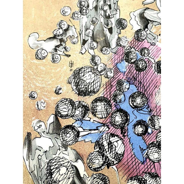 Gray Jacques Villon - Dance of the Universe - Original Lithograph 1959 For Sale - Image 8 of 9