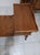 Wood Vintage Step End Table 2 Tier Mid Century Modern Retro Brown Set of 2 For Sale - Image 7 of 8