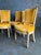 An exceptional set of six French Directoire-style chairs dating to the 1920s that were custom-made for a grand château to...