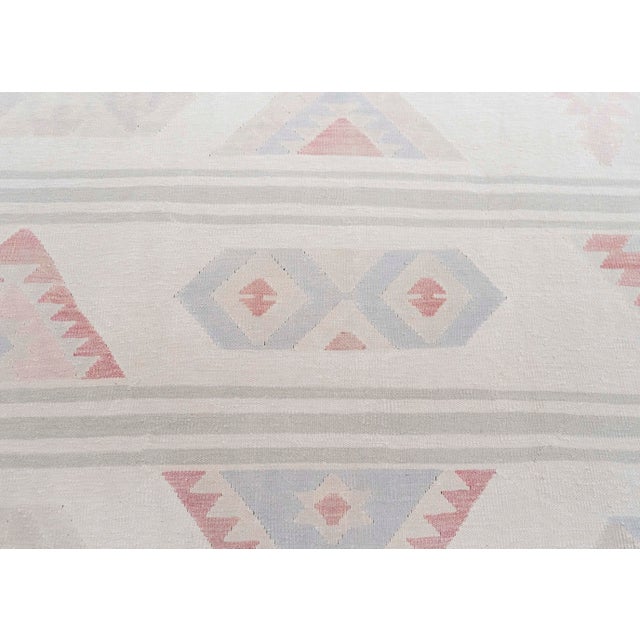 Turkish Kilim Oriental Handmade Flatweave 9'4" x 12'2" #20280 For Sale - Image 4 of 8
