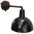 Industrial Vintage Industrial Black Enamel & Cast Iron Wall Lamp For Sale - Image 3 of 8
