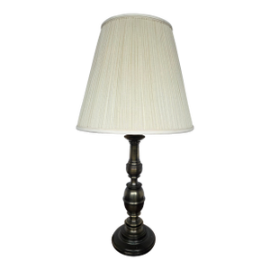 1960s Neoclassical Revival Brass Stiffel Baluster Table Lamp