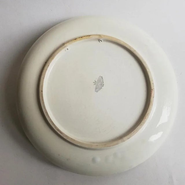 Vintage Ceramic Plate by SIC For Sale - Image 3 of 6