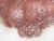 Murano Ceiling Chandelier – 32 Rose/Pink Grit Drop Shape Glass For Sale - Image 11 of 11