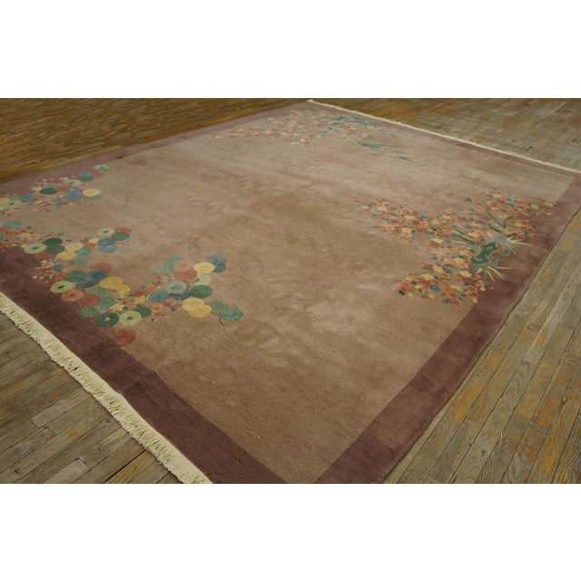 1920s Chinese Art Deco Carpet For Sale In New York - Image 6 of 12