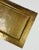 Brass Vintage Rectangular Hammered Brass Tray For Sale - Image 8 of 10
