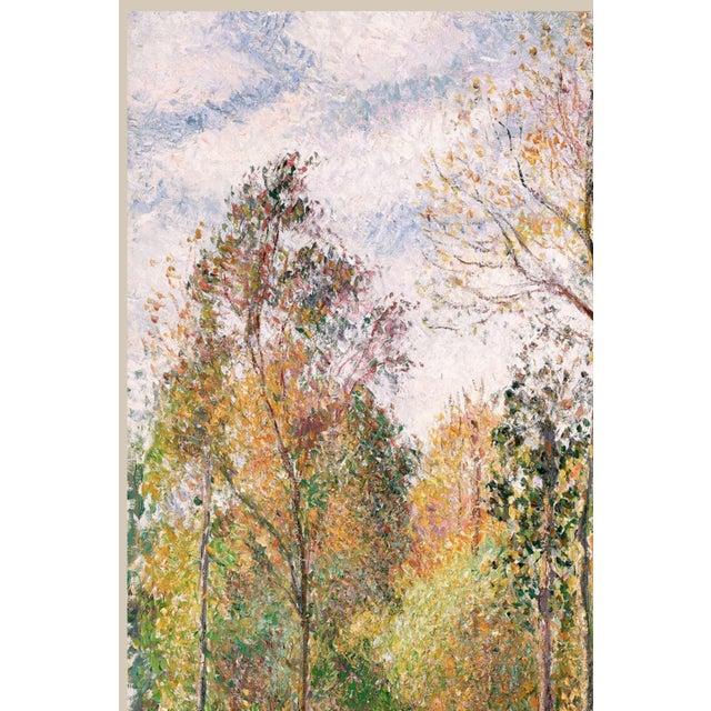 Not Yet Made - Made To Order Vintage French Impressionist Art Print – Golden Autumn Trees by Pissarro, 30" X 40" For Sale - Image 5 of 9