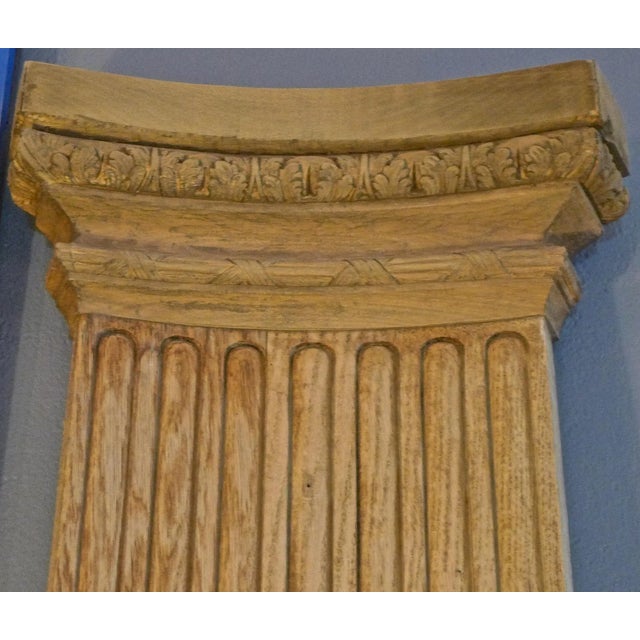 19th Century French Hand-Carved Walnut Panels-A Pair For Sale - Image 4 of 13