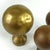 Gold Vintage Brass Spheres Details, France, Set of 3 For Sale - Image 8 of 10