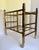 Mid-Century Cantebury Brass Magazine Rack on Wheels For Sale - Image 10 of 12