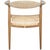 Vintage JH501 The Chair in Oak and Wicker by Hans Wegner, 1960s For Sale - Image 12 of 18