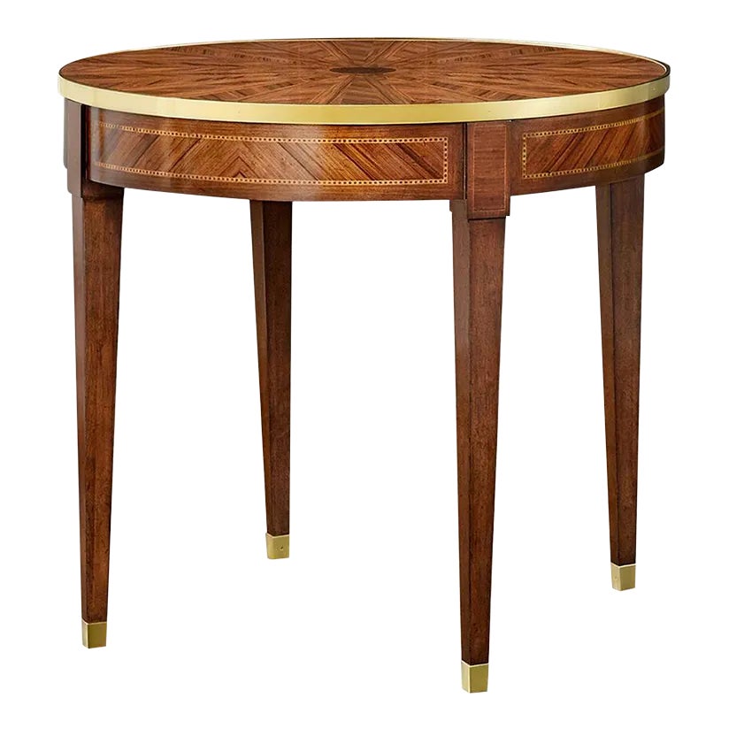French Round Side Table | Chairish