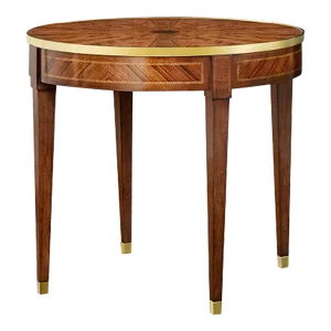 French Round Side Table