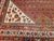 Red Vintage Persian Malayer Area Rug, Hand-Knotted Wool, Tribal Paisley Pattern, 4x7, Burgundy & Ivory For Sale - Image 8 of 12