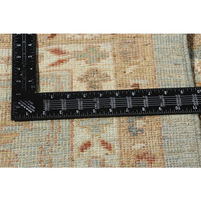 Blue Persian Sultanabad Rug - 12'08 X 15'09 For Sale In Dallas - Image 6 of 9