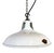 Industrial White Enamel Factory Pendant Lamp from Thorlux, 1960s For Sale