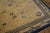 1900s Beige Open Field & Blue Border Foliate Pattern Antique Chinese Peking Rug For Sale - Image 9 of 11