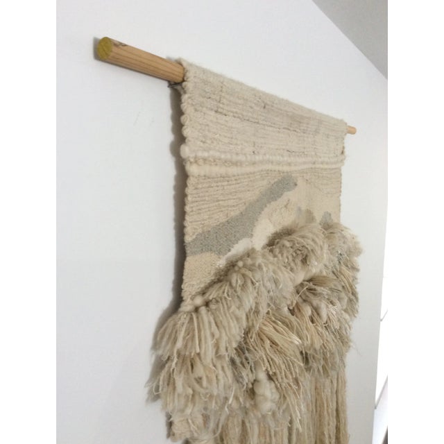 1980s Large Boho Sherri Bingaman Textile/Fiber Art For Sale - Image 9 of 13