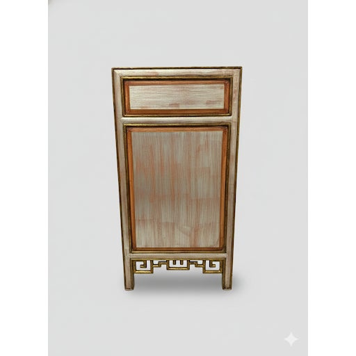 Chinoiserie Lacquer Armoire & Matching Sideboard Set For Sale - Image 13 of 15