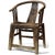 Wood Set of Horseshoe Chairs in Willow For Sale - Image 7 of 12