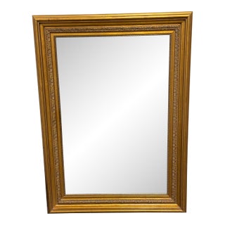 Windsor Art & Mirror Company Custom Antique Gold Finish Wall Mirror, Circa 2000 For Sale