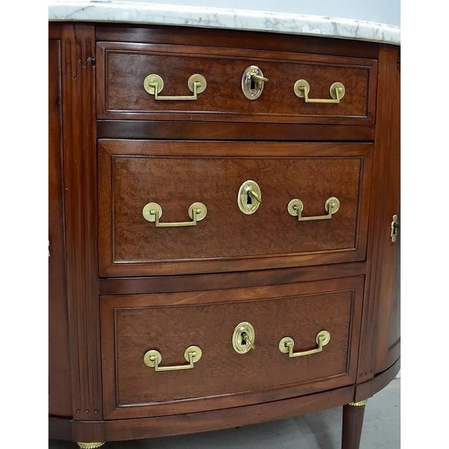 Wood Antique Mahogany Dresser For Sale - Image 7 of 18