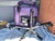 1990s Mario Bellini Vitra Figura Post Modern Purple Leather Desk Chair For Sale In Sacramento - Image 6 of 12