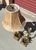 Hollywood Regency Gold Palm Tree Table Lamps - A Pair For Sale - Image 9 of 12