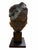 Hollywood Regency 1970s Mayan Aztec Warrior Silvered Bust For Sale - Image 4 of 8