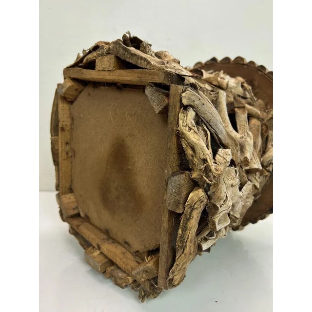 Small Driftwood Side Table, 1990s For Sale - Image 10 of 12