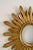 Hollywood Regency Mid-Century Belgian Gilt Sunburst Mirror attributed to Geratal, 1960s For Sale - Image 3 of 5