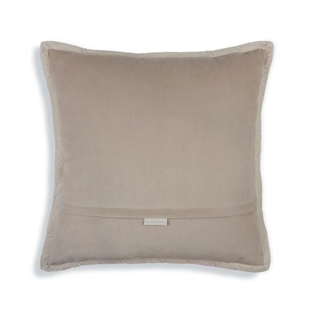 Contemporary Boho Chic Skulls Damask Pillow For Sale - Image 3 of 5