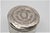 Metal Acid-Etched Glass Bottle with Silver Lid and Floral Reliefs For Sale - Image 7 of 8