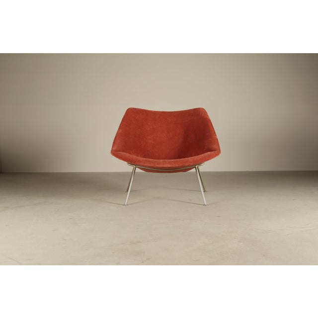 Artifort F156 Little Oyster Lounge Chair by Pierre Paulin for Artifort, 1959-1960s For Sale - Image 4 of 16