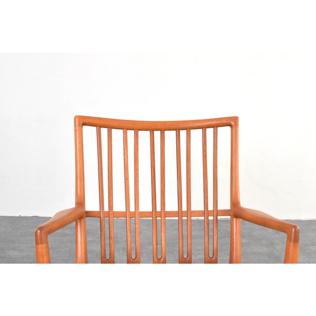 Oak Ml33 Rocking Chair by Hans J. Wegner for A/S Mikael Laursen, 1950s For Sale - Image 10 of 18