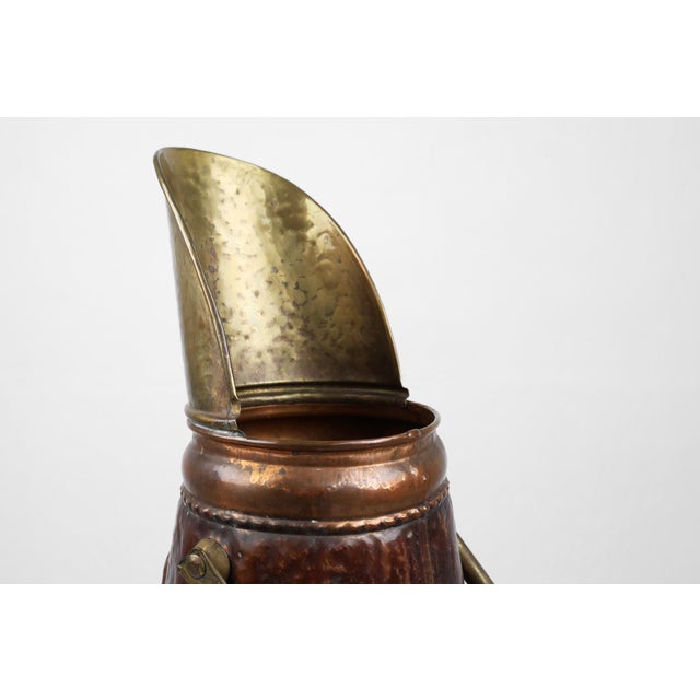 French Copper Umbrella Stand, 1890s For Sale - Image 6 of 12