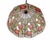 Tiffany Revival Stained Glass Pendant Chandelier, Italy, 1960s For Sale - Image 3 of 5