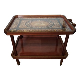 Vintage Bar Cart Made attributed to Sorrento,1940 For Sale
